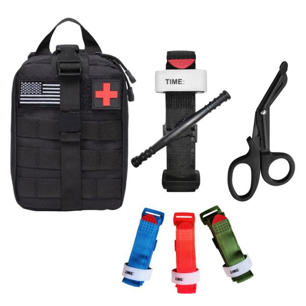 Sacs Tactical Cat First Aid Kit d'urgence Kit d'urgence extérieur portable portable de poche