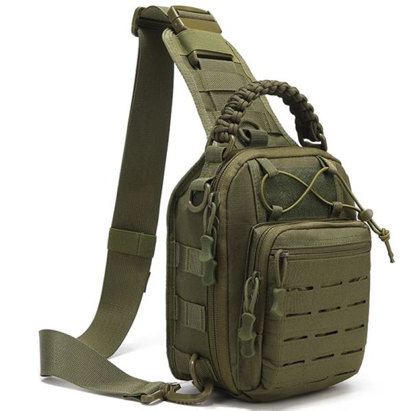 Sacs tactique Sac à poitrine EDC Sac à bandoulière Military First Aid Kit Medical Sac Magazine Holster Camping Camping Hunting Randing