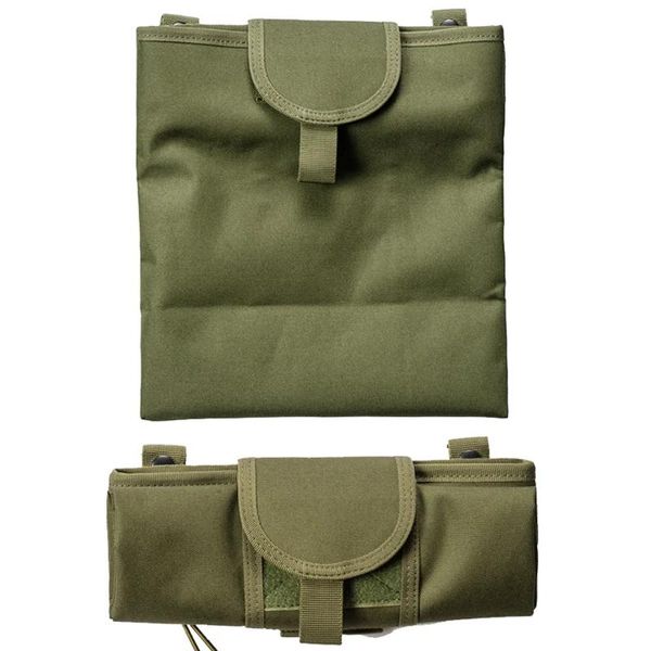 Sacs tactique pochette pliante militaire Airsoft EDC Molle Dump Magazine sac chasse Paintball recyclage stockage munitions taille sac équipement