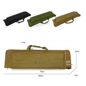 Sacs Tactical molle 100cm carabine de carabine de pistolet Sac à dos militaire pour AR15 AK47 M4 Carbine Shotgun Sniper Gun Sac de chasse Accessoires