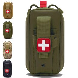 Tassen Tactical Molle EDC Pouch Medical Ifak Bag Emt EHBO KIT POUCH MILITAAL TROBLE PACK Trauma Camping Emergency Survival Bag