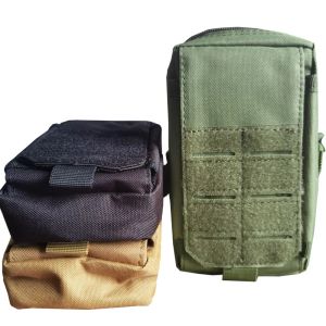 Bolsas Tácticas Molle Pouch Bolsa Multifunción Belren Nylon Beld Men Herramientas EDC Bolsa Bolsa pequeña Caja de telefonía móvil Bolsa de caza