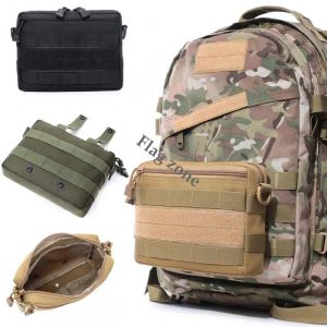 Sacs Tactique Molle Taille Sac Magazine Pochette Armée Militaire Airsoft Sac À Dos EDC Poche Chasse Camping Pêche Accessoires Pochette