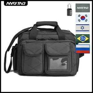 Sacs Tactical Range Sac Durable Nylon Gun Case Military Nonslip Shooting Accessoires Pack Gun Handsbag pour le camping Hunting EDC Sac