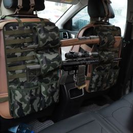 Sacs Tactical siège arrière organisateur de pistolet à canon de fusil de chasse Panneau accessoires