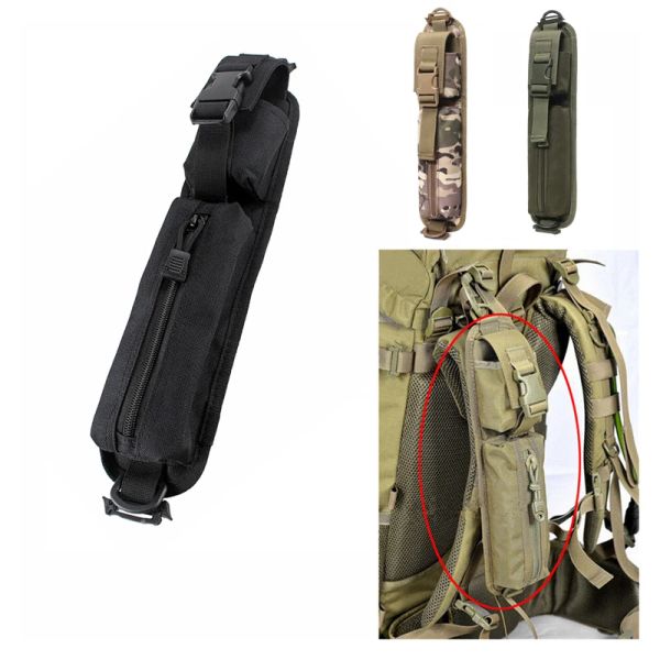 Sacs Sacstras à épaule tactique Sacs pour sac à dos Pack d'accessoires clés poche de poche molle molle extérieur camping kits edc kits tools sac