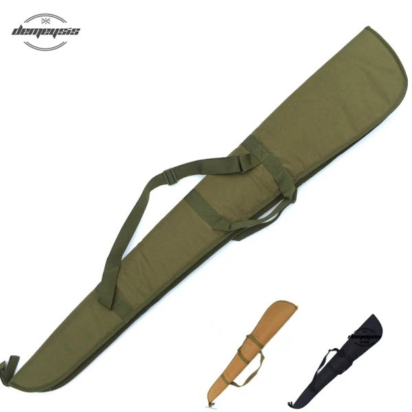 Sacs tactique souple pour pistolet, noir, robuste, tactique, mallette à fusil, pochette à bandoulière, sac à carabine, étui de transport pour pistolet de tir