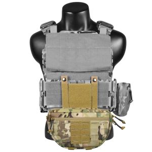 Tassen tactisch hulppoere zak 1000D nylon buik hangende zakje vest tas borst tas molle militaire accessoire apparatuur jachtzakken