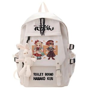 Tassen toilet gebonden Hanako Kun anime cosplay backpack studenten school tas cartoon bookbag laptop reis rugzak outdoor boy girl cadeaus