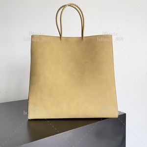 Tassen Tote 10A Boodschappentas Papier Koeienleer Gemaakt Spiegel 1:1 kwaliteit Designer Luxe tassen Mode Schoudertas Handtas Damestas Medium Met Geschenkdoosset WB110V