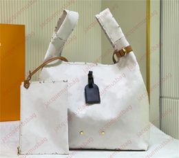 Sacs Kotes Designer Atlantis Femmes GM Handbag Tote M24409 M46817 2-PC Capace à bandoulière de luxe