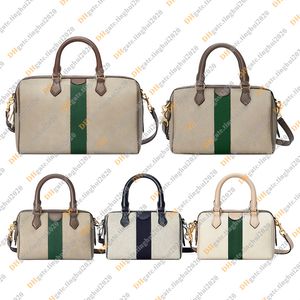 Bags Totes Unisexe Designe Ophidia Boston Tote Handbag Crossbody Travel Mirror 772053 772061 772065 POUPE PRISE 3