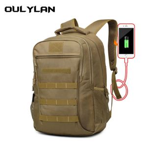 Sacs Sacs de voyage Cool Walker léger Tr50L grande capacité armée militaire sac à dos tactique USB charge sac de sport de Camping en plein air