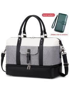 Sacs Travel Duffel Sac, sac de sport Sac de gym, week-end d'épaule pendant la nuit