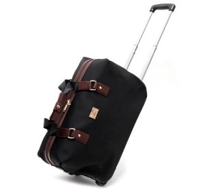 Tassen reis trolley tas 20 inch cabine maat oxfor wielen tas 24 inch vrouwen rollende bagagetassen wielzakken zakelijke bagage koffer