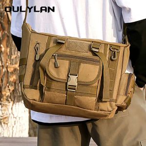 Tassen Reistassen Kamperen Buiten Dames Trekking Heren Tactische Schouder Camouflage Militaire Handtassen USB Wandeltas bolsos Legertas