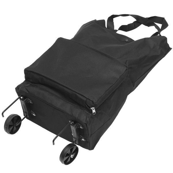 Bolsas de remolcador bolsas plegables bolsas de compras ruedas de almacenamiento plegable trolley gran capacidad