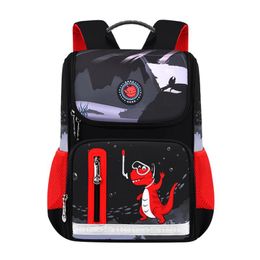 Sacs Dinosaur Boys Boys Sacs d'école primaire Warterproofing Orthopedic Kids Backpacks for Boys Cool Knapsack Grade 135