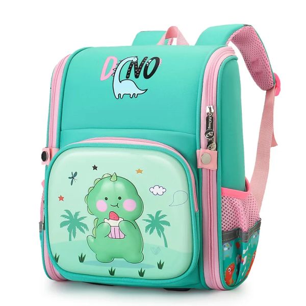 Sacs à deux styles pour enfants Sac à école primaire Sac à dos Primaire Cartoon Boys Orthopedic Car Backpacks Mochilas Escolares Primaria