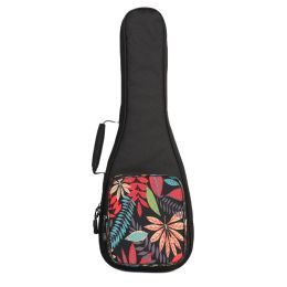 Bolsas Bolsa de ukelele 21 23 24 26 Guitarra de 30 pulgadas Bolso de mochila Caja de concierto de algodón Grosado Concierto de soprano Tenor Baríto