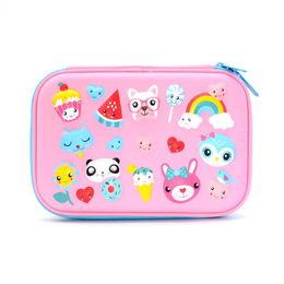 Tassen eenhoorn potloodkastje dier kalem kutusu kawai potloods schoolbenodigdheden trousse scolaire stylo schattig briefpapier potloodcase