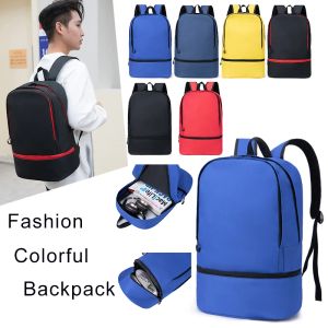 Tassen unisex lichtgewicht fitness reistas met onafhankelijke schoencompartiment mannen multicolor mode backpack business backpack man