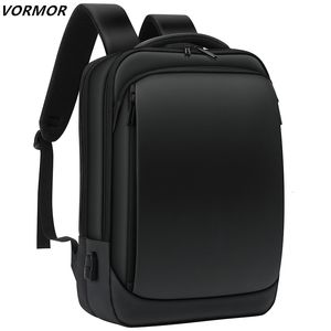 Tassen Vormor Brand Laptop Backpack Men 14 15,6 inch waterdichte school rugzakken USB LADING BEDRIJFS MANNELIJKE TREISBAG 221205