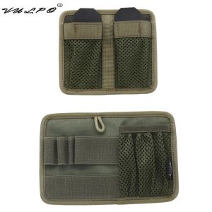 Sacs Vulpo Tactical Hook Stacteners Pouche EDC ACCESSORYEMENT MESH SAG BACKPACK INSERT PACH