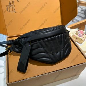 Sacs de taille de taille bum femmes Fanny Pack Men Men Luxury Bumbag Crossbodybags Black Purse Dicky Poches Tasche 43644