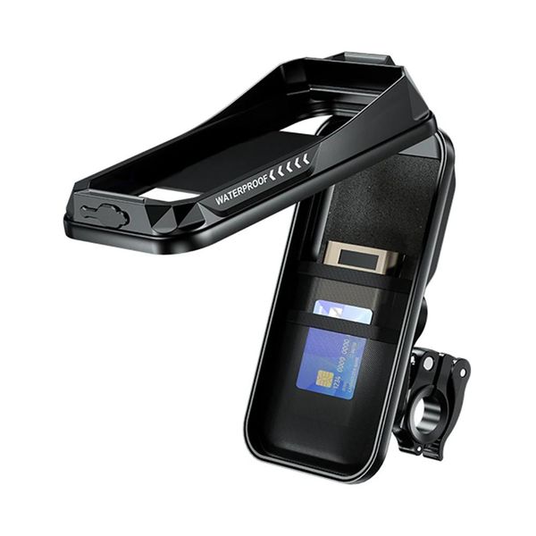 Sacs étanche support de téléphone de vélo moto vélo guidon étui de téléphone sac pour Iphone 12 13 14 Samsung vélo support de téléphone