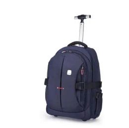 Tassen Weishengda Oxford Men Travel Trolley Backpack Bag Trolley Rolling Bags Women Whest Backpacks Business Bag koffer op wielen