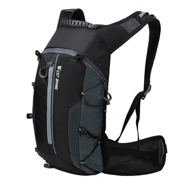 Bolsas en el ciclismo oeste impermeable bolsita para bicicletas mochila mochila transpirable 10l ultraligero bicicleta bolsa de agua trepadora de hidratación mochila