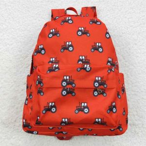 Sacs Boutique en gros bébé bébé Tracteur Red Sac à dos Toddler Outdoor Portable Children Children School Boutique Boutique