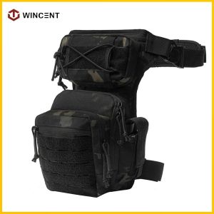 Tassen wincent 1000D tactische beenzak Duurzame nylon hulpprogramma Beltpakket militaire legerstijl voor jachtaccessoires duurzaam molle