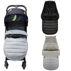 Tassen Winter Dikke slaapzakken Warme baby Sleepsack envelop voor pasgeboren baby winddichte wandelwagenkussen kussen footmuff pram