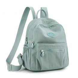 Sacs de voyage pour femmes, petit sac à dos d'école en Nylon, sac à bandoulière léger, Mini sac à dos de jour