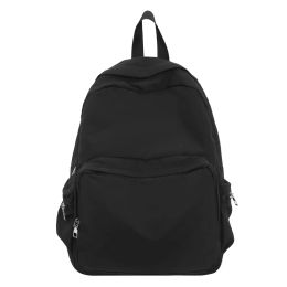 Sacs Femmes Sacolon d'école polyvalente Mesdames Simplicité Affichez des écarts de nylon étanches Nylon Backpacks Femelle Fashion Travel Knapsacks