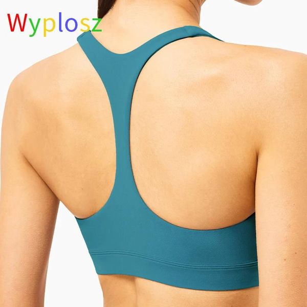 Bolsas Wyplosz Sexy Crop Top Bra Gym Sport Tops Yoga Bralette Corset Push Up Sports Bra Mujeres Fiess Entrenamiento Running Haut Ropa desnuda