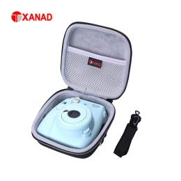 Sacs Xanad Hard Étui pour Fuji Instax Mini 12/11 / Mini 9 / Mini 10 / Mini 8 Camera Instant Travel Protective Retracteur Sac de rangement