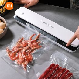 Sacs Xiaomi Electric Sceller Sceller Emballage Hine Kitchen comprenant des sacs d'économies alimentaires de 10pcs.