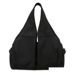 Bolsas Yoga 4 Estilo Lu Bolsa Mano Femenina Mojada Impermeable Grande Lage Viaje corto Alta calidad con marca Drop Entrega Deportes Outdoo DHJXT