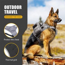 Sacs Youzi 1pc pour chien de chien Sac à dos de sac à dos a réglable sac à dos avec des poches latérales de sécurité pour la randonnée de camping