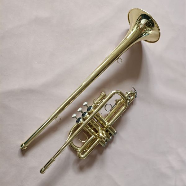 El nuevo instrumento de trompeta de Baha, trompeta en Sib, saludo de marzo alargado, primera elección de la banda 01