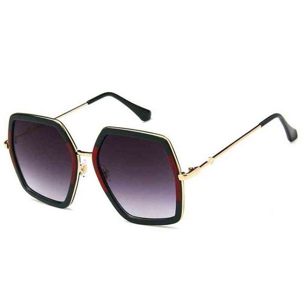 bai cheng lunettes de soleil pour femmes luxe lunettes de soleil femmes mode lunettes de soleil miroir lunettes de soleil à la mode dames surdimensionné lunettes de soleil design 3K0D8308l