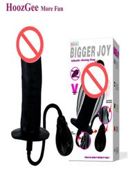 Baile électrique gonflable Peins vibrateur produits de sexe plus gros godes de Vibration aérée électrique pour femme adulte Sex Toys1055519