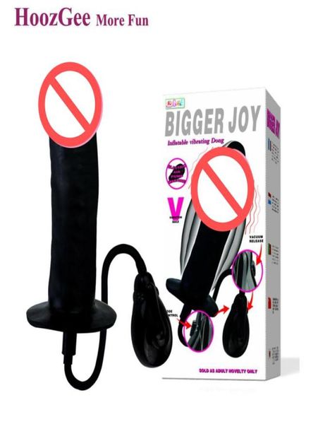 Baile-vibrador eléctrico inflable para mujer, productos sexuales, consoladores de vibración aireados eléctricos más grandes para mujer, juguetes sexuales para adultos 1055519