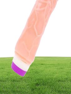 BAILE Sex Producten Voor Vrouwen 200mm Realistische Penis Vibrerende Dildo Vibrators Waterdichte Stimulator Flexibele Dong Volwassen Speeltjes q424151356
