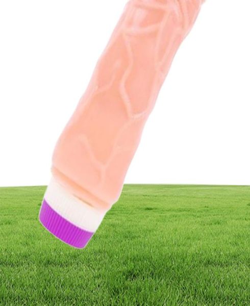 BAILE Sex Producten Voor Vrouwen 200mm Realistische Penis Vibrerende Dildo Vibrators Waterdichte Stimulator Flexibele Dong Adult Sex Toys q426598303