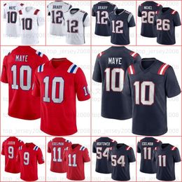 10 Drake Maye Ezekiel Elliott 9 Matthew Judon voetbaljersey Gonzalez Tom Brady Mac Jones Juju Smith-Schuster Kendrick Bourne Rhamondre Stevenson Mike