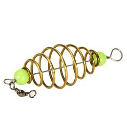 Bait Feeder Spring Cage Carp Fishing Fresh Saltwater Rig Cages Accessoires Tackle